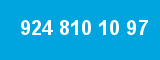 924 810 10 97 924 810 10 97
